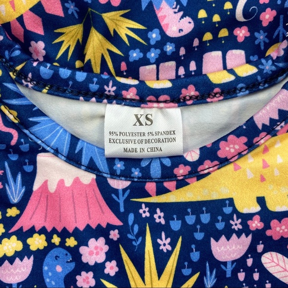 Girl Boutique Dino Dress Set - Picture 2 of 2